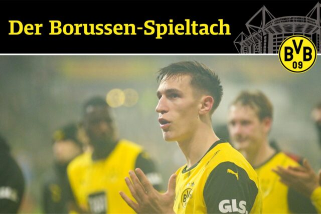Nico Schlotterbeck gestikuliert.