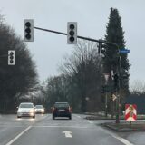 In Unna sind am 16.1. die Ampeln der B1-Kreuzung an der Hertingerstraße ausgefallen.