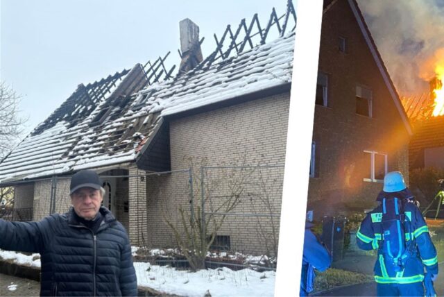 Nach der Brandstiftung auf der Reuterstraße in Holzwickede erinnert sich Nachbarn Richard Alexewicz an die Feuernacht.