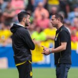 Lars Ricken im Gespräch mit Nuri Sahin.