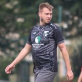 Kevin Marquardt vom PSV Bork geht über das Feld.