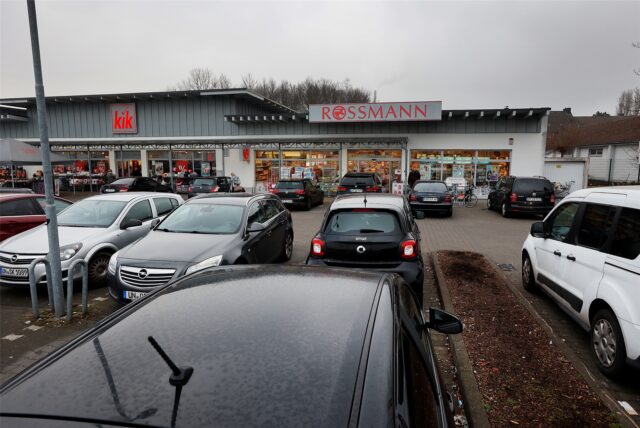Der Rossmann-Markt im Nordberg-Center in Bergkamen hegt Umzugspläne.