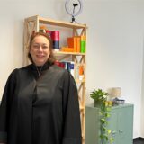 Anke Vorrink im Talar.