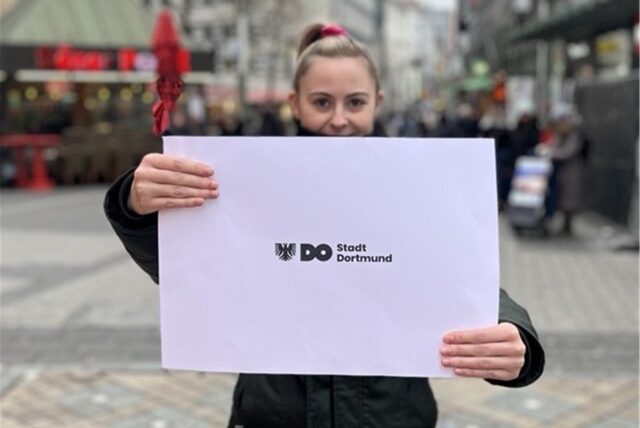 Mit Adler und „DO“: So soll das neue Stadtlogo aussehen.