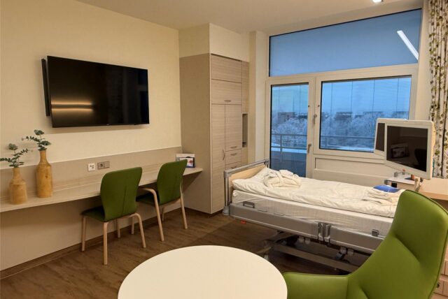Eindrücke aus der neuen Komfortstation im St. Marien Hospital.