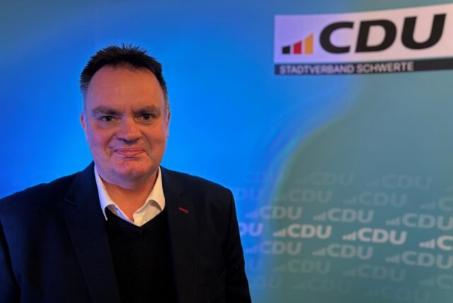 Marco Kordt, Fraktionsvorsitzender der CDU-Fraktion in Schwerte