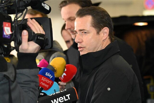 Lars Ricken während einer Medienrunde.