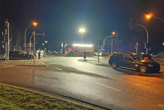 Kreuzung Waltroper Straße und Südwall in Selm-Bork
