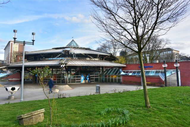 Haltestelle Stadtgarten in Dortmund.