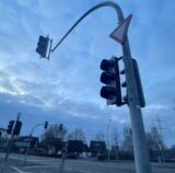 Ampel an einer Kreuzung