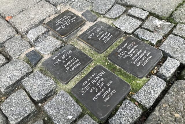 Stolpersteine in Werne