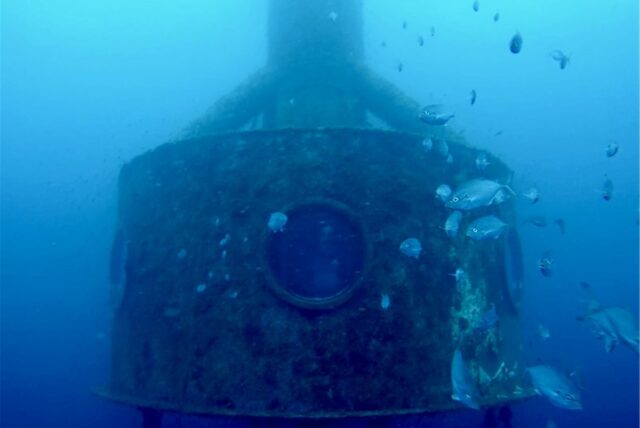 Auf diesem von Ocean Builders zur Verfügung gestellten, undatierten Bild ist der Unterwasser-Raum zu sehen, in dem Rüdiger Koch 120 Tage verbrachte.