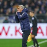 25.01.2025, Fussball, Saison 2024/2025, 2. Bundesliga, 19. Spieltag, FC Schalke 04 – 1. FC Nürnberg, Cheftrainer Kees van Wonderen (FC Schalke 04)