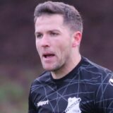 Sebastian Held vom SV Frömern bejubelt ein Tor im Testspiel gegen Platte-Heide.