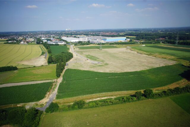 Das Gewerbegebiet Wahrbrink in Werne