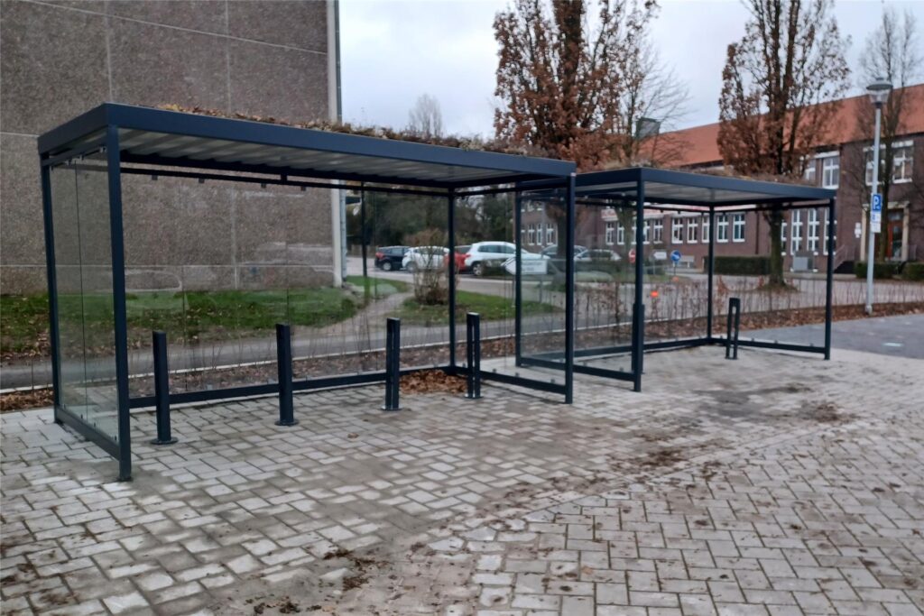 Die Fahrradparkplätze in Herbern