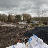 Das Ende eines beliebten „Lost Places“ in Hostedde: Die alte Sprengstoff-Testanlage der Sobbe-Stiftung ist Geschichte.