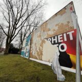 Zerstörte Wahlplakate in Werne