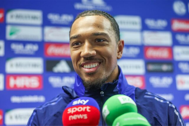 28.01.2025, Fussball, Saison 2024/2025, 2. Bundesliga, Training FC Schalke 04, Anton Donkor (FC Schalke 04)
