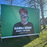 Wahlplakate in der Gemeinde Ascheberg