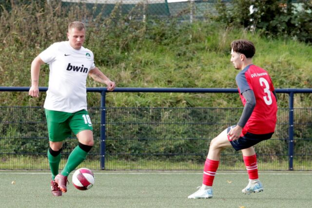 Dominik Herrmann am Ball.