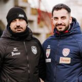 Sedat Sener (r.) neben seinem Ex-Coach Ismail Atalan, bei dem er für eine Woche hospitierte.