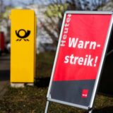 Der Warnstreik bei der Deutschen Post geht weiter.