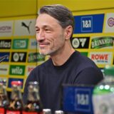 Nico Kovac während einer Pressekonferenz.