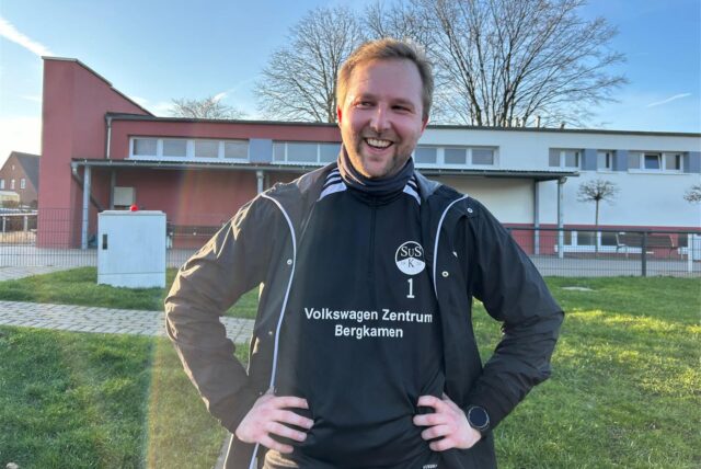 Kaiseraus Keeper Lukas Beßmann kann mittlerweile wieder lachen, wenn es ums Thema Fußball geht. Er kämpft sich seit Jahren zurück in den Kader des Landesligisten.