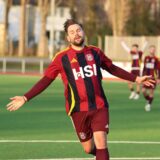 BR Billmerichs Julian Knabe jubelt über sein Tor zum zwischenzeitlichen 3:2 gegen den SC Fröndenberg (Endstand: 4:3).