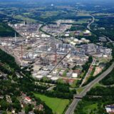 Luftbild der BP-Raffinerie in Gelsenkirchen-Scholven.
