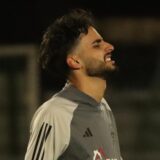 Oguzahan Aydin verzieht das Gesicht.