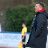 SV Brackel 06 Trainer Egzon Gervalla hier im Spiel gegen den FC Brünninghausen.
