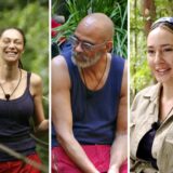 Lilly Becker, Pierre Sanoussi-Bliss und Alessia Herren, die im Finale des Dschungelcamps um den Titel des Dschungelkönigs 2025 kämpfen.