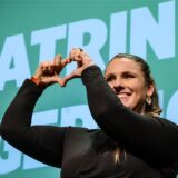 Katrin Lögering ist die OB-Kandidatin der Grünen in Dortmund.