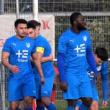 Spieler von BW Alstedde bejubeln ein Tor gegen den Lüner SV