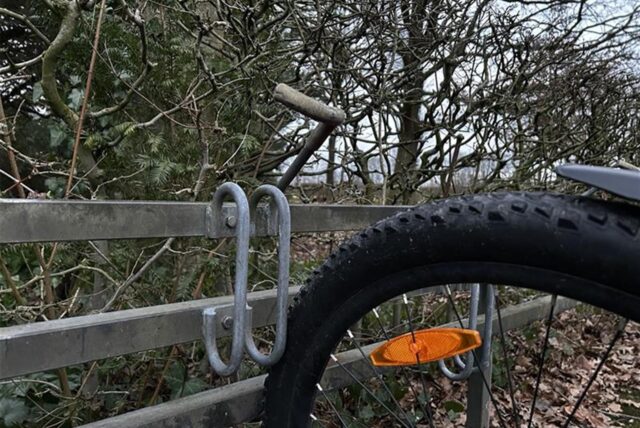 Fahrradständer am Schulzentrum in Werne