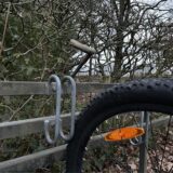 Fahrradständer am Schulzentrum in Werne