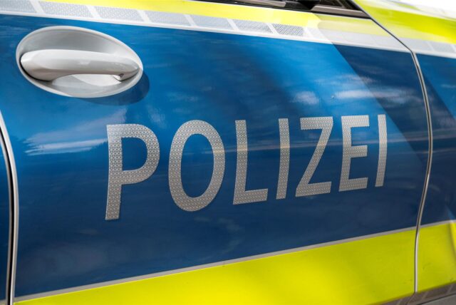 Ein Streifenwagen der Polizei.