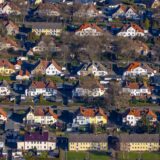 Ein Luftbild von Lünen