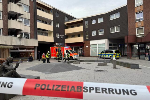 An der Ewaldstraße in Herten soll es am Samstag (15. Februar) zu einer Messerstecherei gekommen sein.