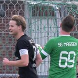 Spieler des TuS Westfalia Wethmar jubeln.