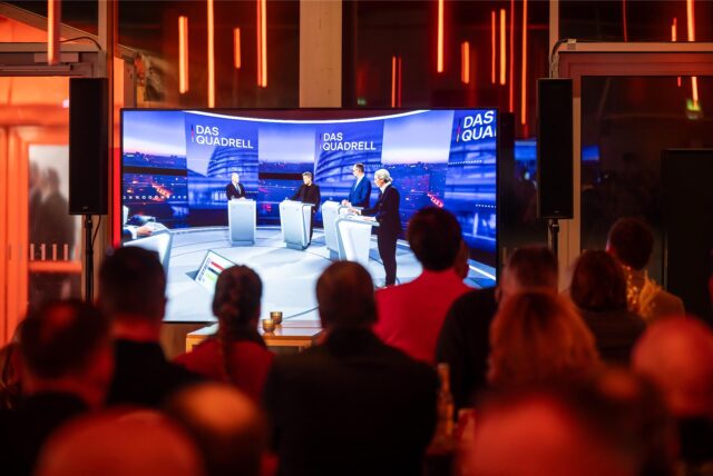 TV-Quadrell am Sonntag bei RTL und ntv.