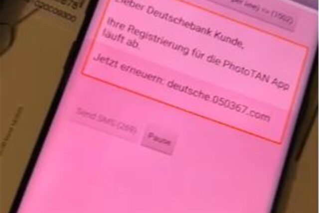 Phishing SMS