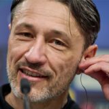 Niko Kovac während einer Pressekonferenz