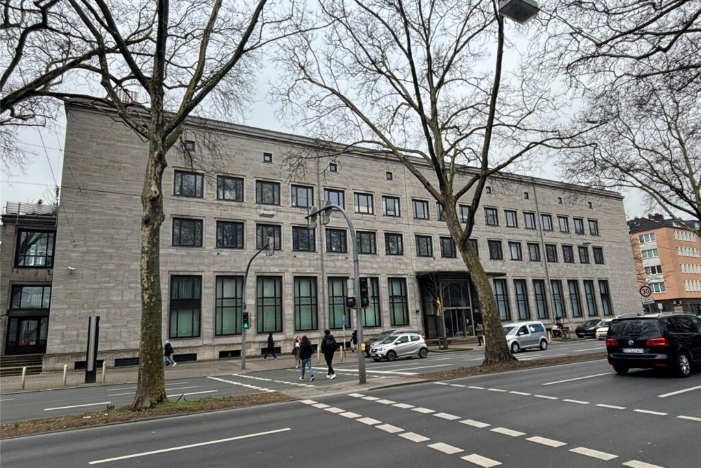Das alte Bundesbankgebäude am Wall.