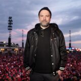 Matt Schwarz aus Recklinghausen steht auf der Bühne des Rock-am-Ring-Festivals.