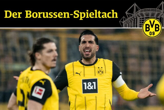 Emre Can hebt die Arme.