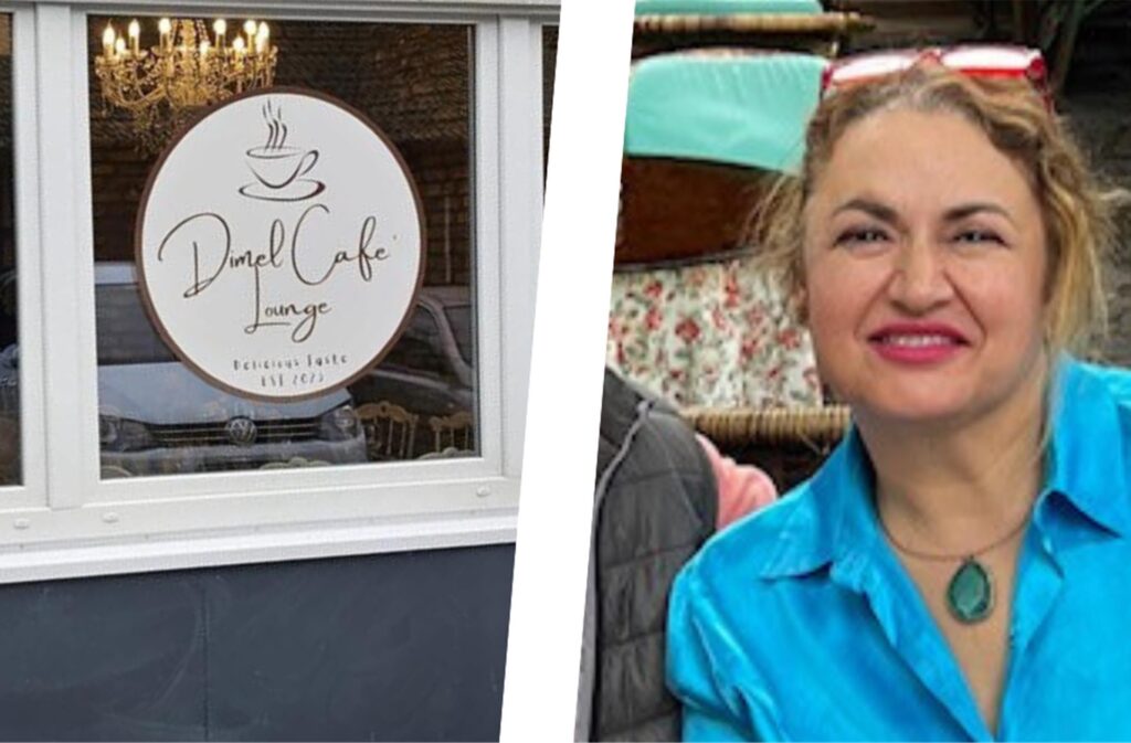 Kadriye Moldenhauer wirbt für individuelle Iftar-Events in ihrer Dimel Café Lounge oder dem größeren Dimel Festsaal. Kadriye Moldenhauer wirbt für individuelle Iftar-Events in ihrer Dimel Café Lounge oder dem größeren Dimel Festsaal.