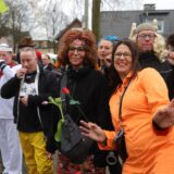Verkleidete Menschen beim Karnevalsumzug in Selm 2025